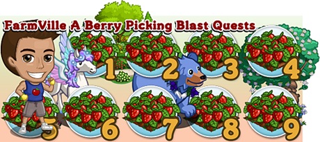FarmVille A Berry Picking Blast Quests