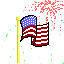 Flag Fireworks