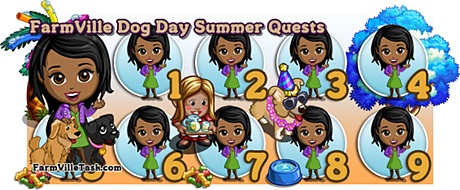 Farmville Dog Days of Summer Quests