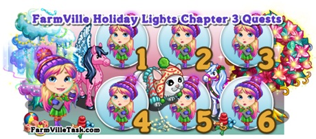 FarmVille Holiday Lights Chapter 3 Quests