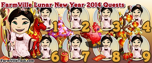 FarmVille Lunar New Year 2014 Quests