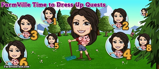 FarmVille Time to Dress Up Quests