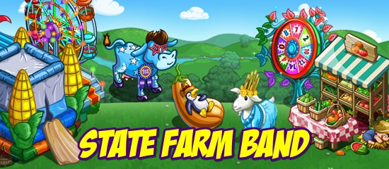 State Farm Band Farm stand