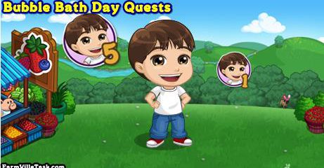 FarmVille Bubble Bath Day Quests