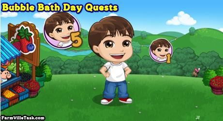 FarmVille Bubble Bath Day Quests